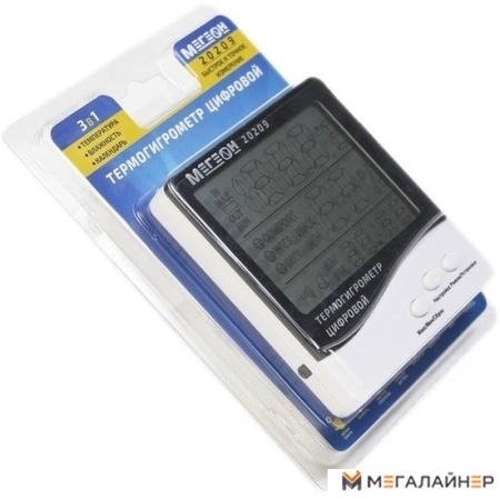 Купить Термогигрометр Мегеон 20209 в Минске с доставкой