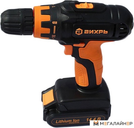 Дрель-шуруповерт Вихрь ДА-14.4Л-2К купить в Минске с доставкой