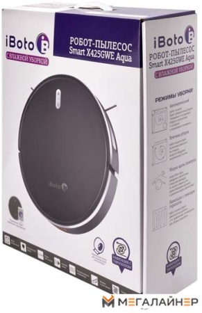 Робот-пылесос iBoto Smart Х425GWE (черный) купить в Минске с доставкой