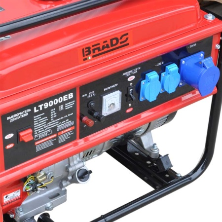 Купить Бензиновый генератор Brado LT9000ЕВ в Минске с доставкой по РБ