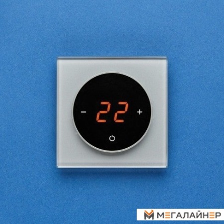 Терморегулятор DeLUMO Takto (9006 серый металлик)