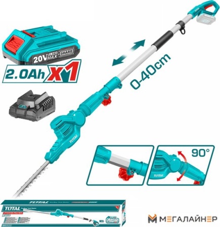 Кусторез Total TPHT2016012 (с 1-им АКБ) купить в Минске с доставкой