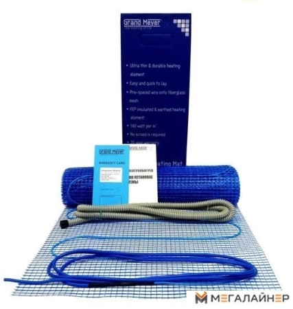 Нагревательные маты Grand Meyer THM180-140 14 кв.м. 2520 Вт