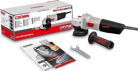 Угловая шлифмашина Crown CT13502-125R 420503 купить в Минске с доставкой