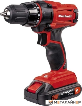 Дрель-шуруповерт Einhell TC-CD 18-2 Li (с 2-мя АКБ, кейс) купить в Минске с доставкой