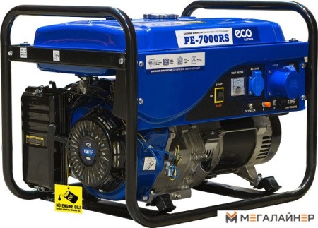 Купить Бензиновый генератор ECO PE-7000RS в Минске с доставкой по РБ