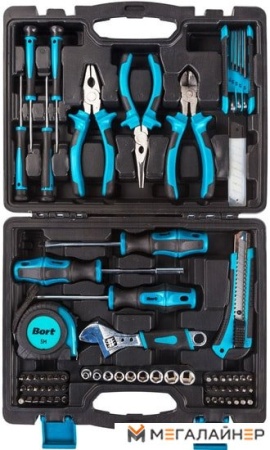 Универсальный набор инструментов Bort BTK-82 (82 предмета) купить в Минске с доставкой