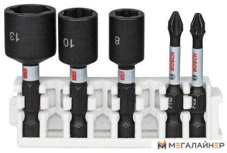 Набор бит Bosch 2608522350 (5 предметов) купить в Минске с доставкой