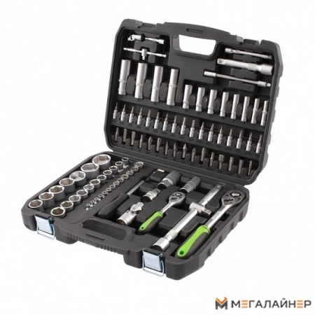 Набор трещотка с головками и битами СибрТех 13499 (94 предмета) купить в Минске с доставкой