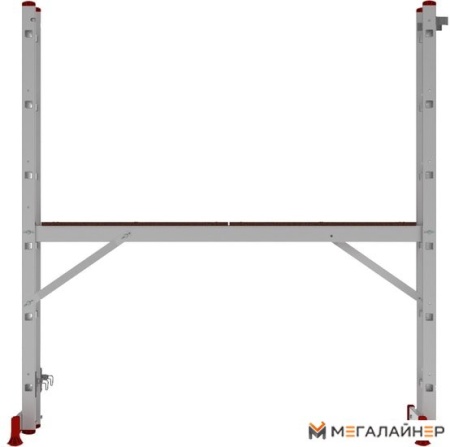 Лестница-трансформер Новая высота NV 1415 помост 6 ступеней купить в Минске с доставкой