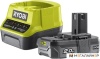 Аккумулятор с зарядным устройством Ryobi RC18120-120 5133003368 (18В/2 Ah + 18В) купить в Минске с доставкой