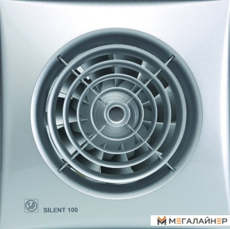 Вытяжной вентилятор Soler&Palau Silent-200 CZ Silver [5210318100]