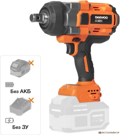 Гайковерт Daewoo Power DAX 8021Li (без АКБ) купить в Минске с доставкой