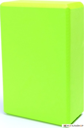 Блок для йоги Ametist 2037636475948 (2шт, зеленый)