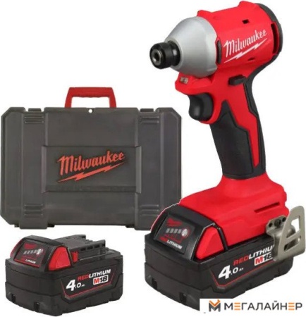 Винтоверт Milwaukee M18 M18BLIDRC-402C 4933492840 (с 2-мя АКБ, кейс) купить в Минске с доставкой