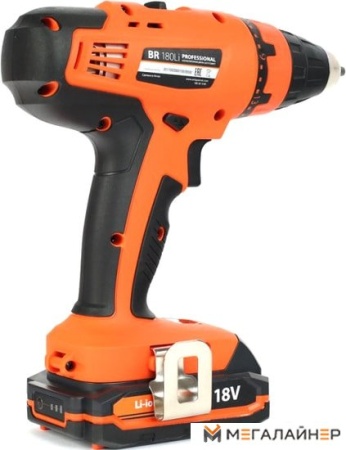Дрель-шуруповерт Patriot BR 180Li 180301540 (с 2-мя АКБ, кейс) купить в Минске с доставкой