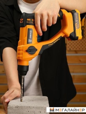 Перфоратор Deko DKCH20 SET (с 2-мя АКБ, кейс) купить в Минске с доставкой