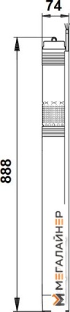 Скважинный насос Grundfos SQ 3-95 купить в Минске с доставкой