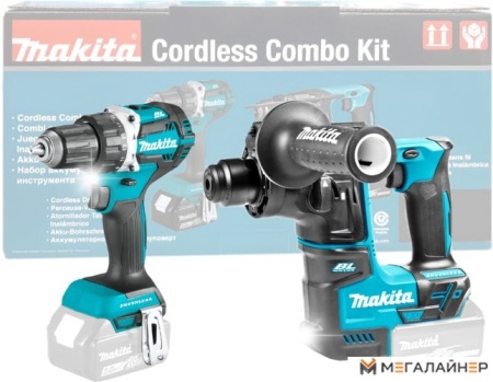 Makita DLX2278 (шуруповерт, перфоратор, без АКБ) купить в Минске с доставкой