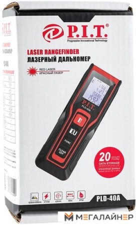 Купить Лазерный дальномер P.I.T PLD-40A в Минске с доставкой