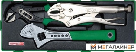 Набор пассатижей Toptul GTA0315 (3 предмета) купить в Минске с доставкой