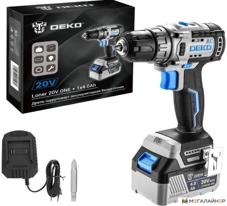 Дрель-шуруповерт Deko Loner 20V ONE+ 085-1004 (с 1-им АКБ) купить в Минске с доставкой