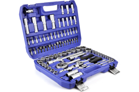 Набор головок и бит 94пр. БелАК Профи (1/4", 1/2", 6 граней, закалка V3) (БАК.07002) купить в Минске с доставкой