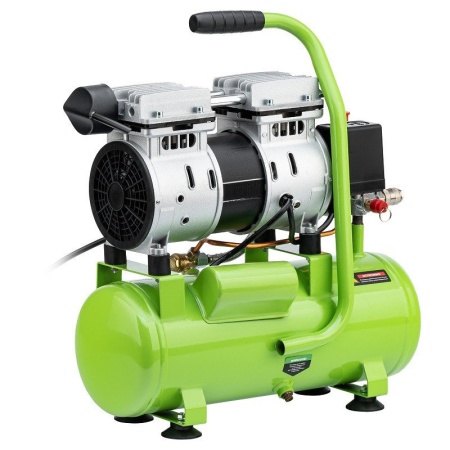 Компрессор безмаслянный малошумный Сибртех МБ 750/10,750 Вт, 10 л, 150 л/мин