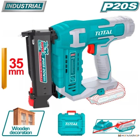 Гвоздезабиватель Total TCBNLI3603 (без АКБ, кейс) купить в Минске с доставкой