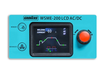 Сварочный полуавтомат GROVERS WSME-200LCD AC/DC Pulse