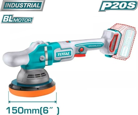 Total TOSLI240863 (гайковерт, шлифмашина, фен, 2 АКБ, сумка) купить в Минске с доставкой