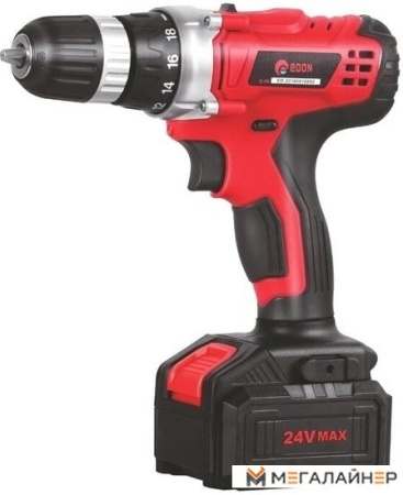 Ударный шуруповерт Edon AD-24 Р (с 2-мя АКБ, кейс) купить в Минске с доставкой