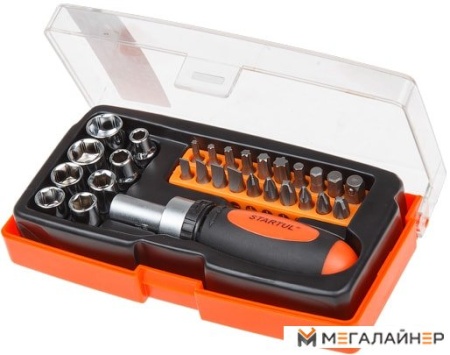 Набор торцевых головок и бит Startul ST3049-29 (29 предметов) купить в Минске с доставкой