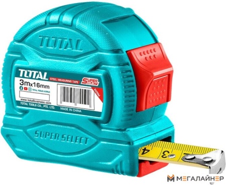 Рулетка Total TMT34316M купить в Минске с доставкой