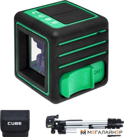 Купить Лазерный нивелир ADA Instruments Cube 3D Green Professional Edition A00545 в Минске с доставкой