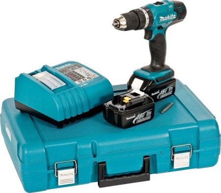 Дрель-шуруповерт Makita DHP453RFE