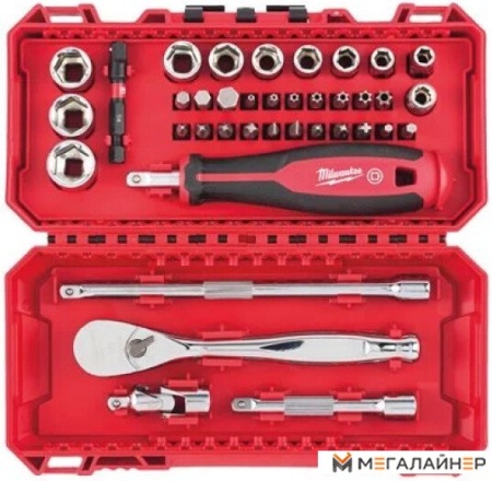Набор отвертка с битами и головками Milwaukee 4932498381 (38 предметов) купить в Минске с доставкой