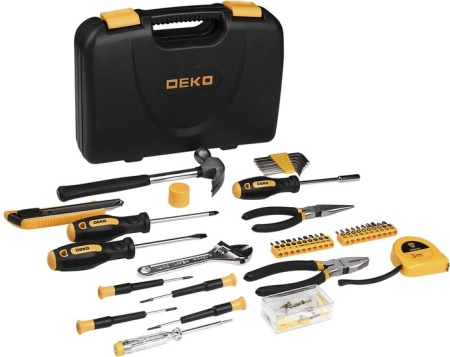 Универсальный набор инструментов Deko TZ100 (100 предметов) купить в Минске с доставкой