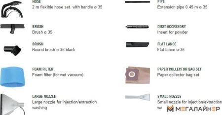 Пылесос Lavor GBP 20 купить в Минске с доставкой