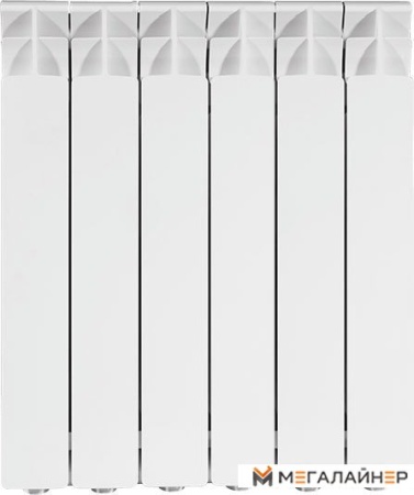 Алюминиевый радиатор Fondital Alternum B4 500/100 V70103408 (8 секций)