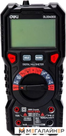 Купить Мультиметр Deli DL334303 102978 в Минске с доставкой