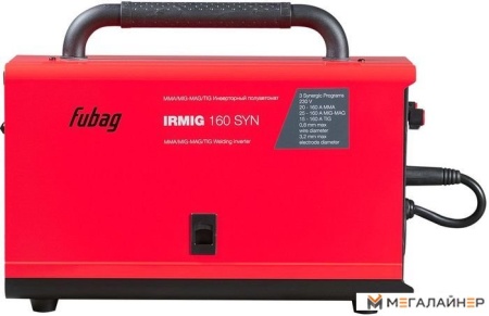 Сварочный инвертор Fubag IRMIG 160 SYN 41382