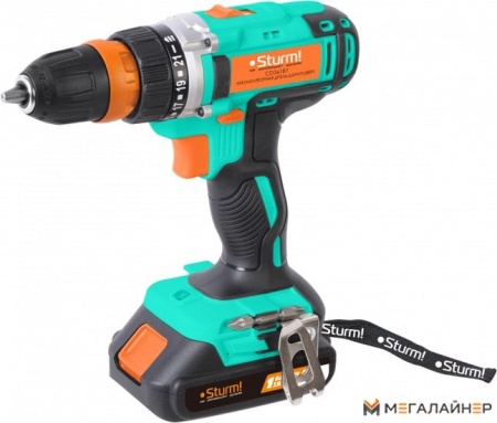 Дрель-шуруповерт Sturm CD3618T (с 2-мя АКБ, кейс) купить в Минске с доставкой