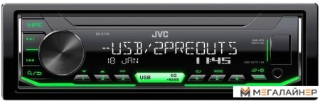 USB-магнитола JVC KD-X176