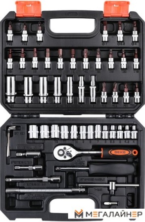 Универсальный набор инструментов Deko TZ53 (53 предмета) купить в Минске с доставкой