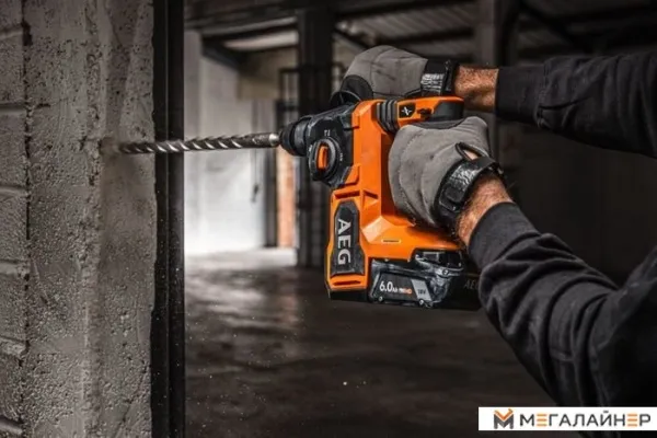 Перфоратор AEG Powertools BBH18BL2-502C 4935492343 (с 2-мя АКБ, кейс) купить в Минске с доставкой