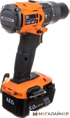 Ударная дрель-шуруповерт AEG Powertools BSB 18C3BL-502C 4935478939 (с 2-мя АКБ 5 Ач, кейс) купить в Минске с доставкой