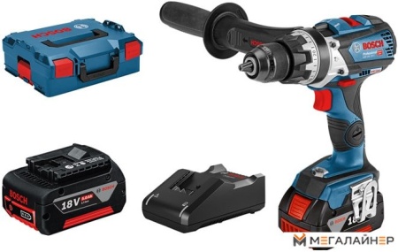 Ударный шуруповерт Bosch GSB 18V-110 C 0 601 9G0 30D (с 2-мя АКБ, кейс) купить в Минске с доставкой