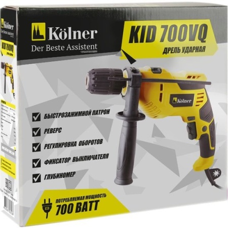 Ударная дрель Kolner KID 700VQ купить в Минске с доставкой