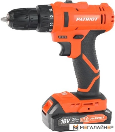 Дрель-шуруповерт Patriot BR 187UES (с 2-мя АКБ, кейс) купить в Минске с доставкой